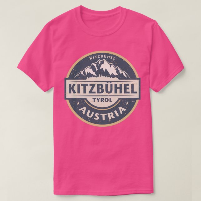 Kitzbuhel Austria T-Shirt (Design Front)