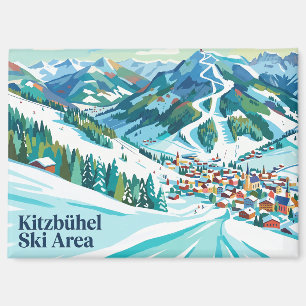 Kitzbühel Ski Area Austria Magnet