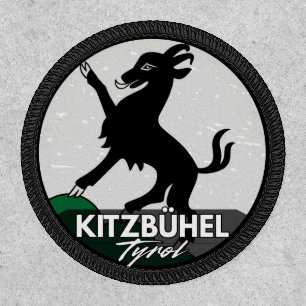 Kitzbuhel Town Austria SKI resort gifts Patch