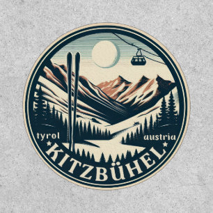 Kitzbuhel Town Austria SKI resort gifts Patch