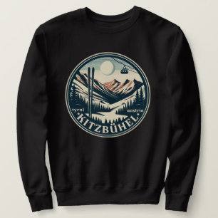 Kitzbuhel Town Austria SKI resort gifts Sweatshirt