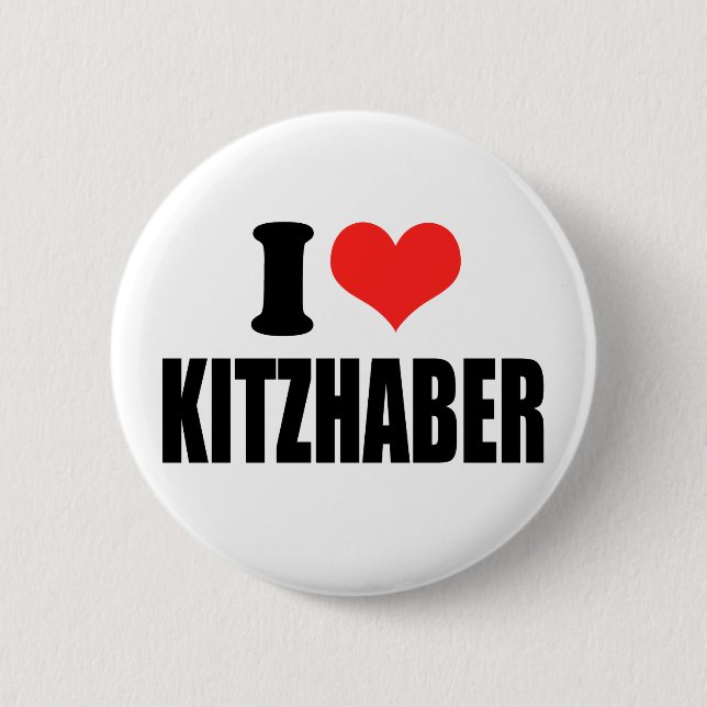 KITZHABER 2010 PINBACK BUTTON (Front)