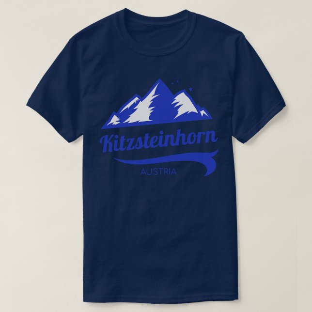 Kitzsteinhorn ski Austria T-Shirt (Design Front)