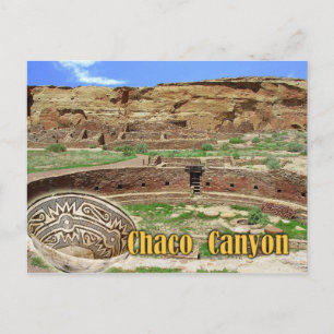 Kiva at Chetro Ketl, Chaco Canyon, New Mexico Postcard