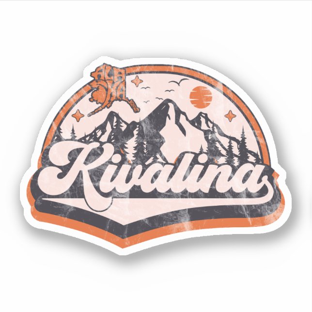 Kivalina, Alaska Sticker (Front)