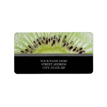 Kiwi Address Labels by lifethroughalens at Zazzle