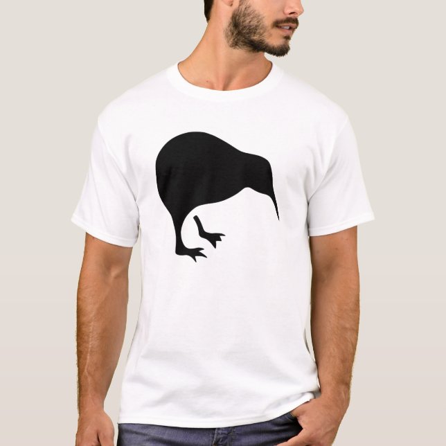 Kiwi All blacks and All Whites New Zealand gear T-Shirt (Front)