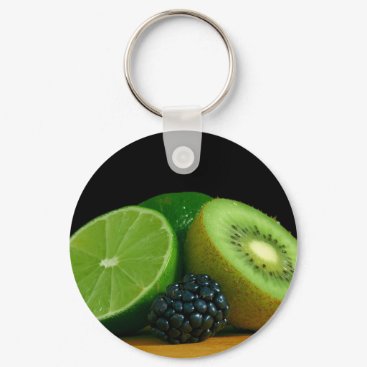 Kiwi and lime keychain
