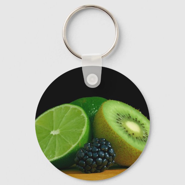 Kiwi and lime keychain (Front)