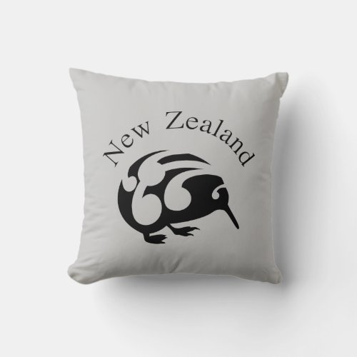 KIWI Aotearoa New Zealand birds pillow