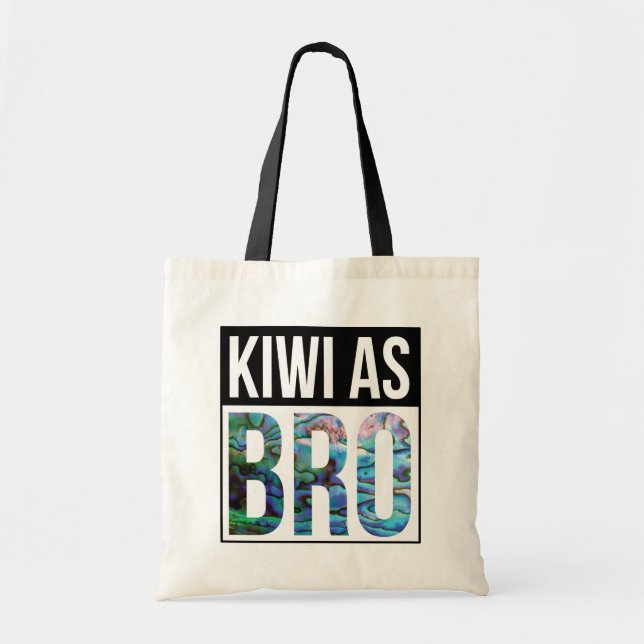 KIWI AS BRO TOTE BAG (Front)