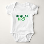Kiwi Az Bro (new Zealand) Baby Bodysuit at Zazzle