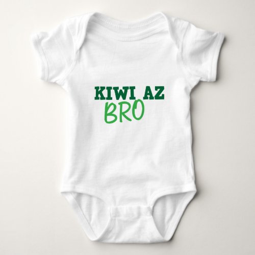 KIWI Az BRO New Zealand Baby Bodysuit