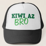 Kiwi Az Bro (new Zealand) Trucker Hat at Zazzle