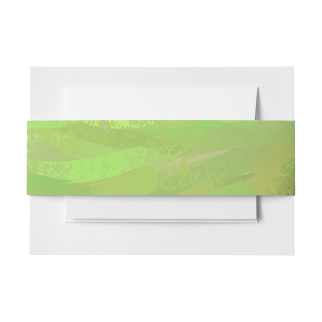 Kiwi Bash Invitation Belly Band (Front Example)