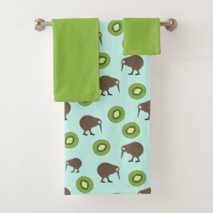 Kiwi Bath Towel Set