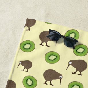 Kiwi Beach Towel