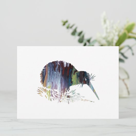 Kiwi Bird Art (Standing Front)