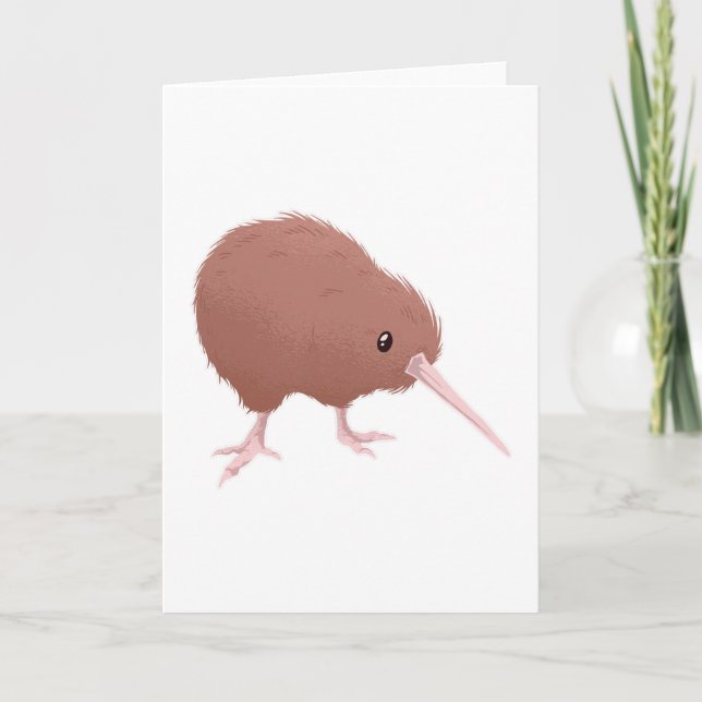 Kiwi Bird Card (Front)