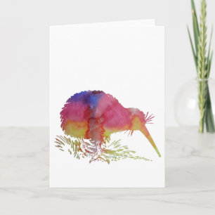Kiwi bird card