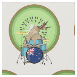 Kiwi Bird Drummer Fabric