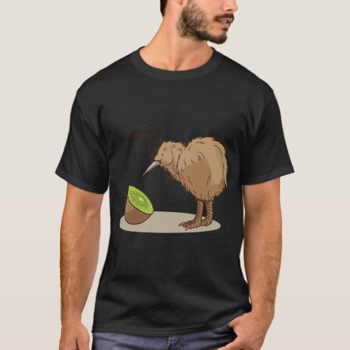 Kiwi Bird Fruit New Zealand Mama Fun T_Shirt