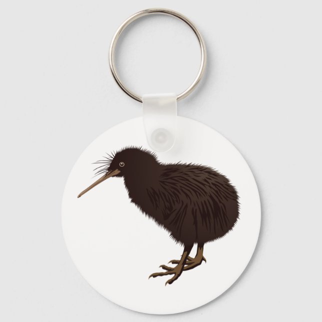 Kiwi Bird Keychain (Front)