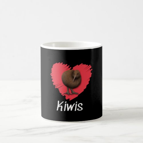 Kiwi Bird Love Coffee Mug