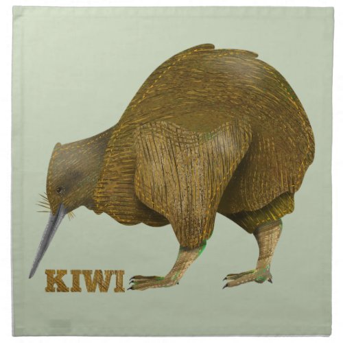 Kiwi bird New Zealand Cloth Napkin