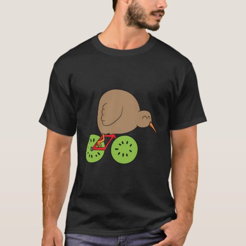 Kiwi Bird New Zealand Kiwi Bird And Kiwi Fruit Kiw T_Shirt