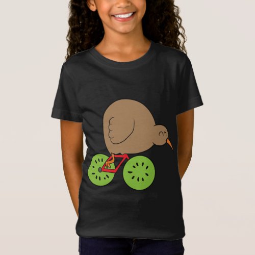 Kiwi Bird New Zealand Kiwi Bird and Kiwi Fruit Kiw T_Shirt