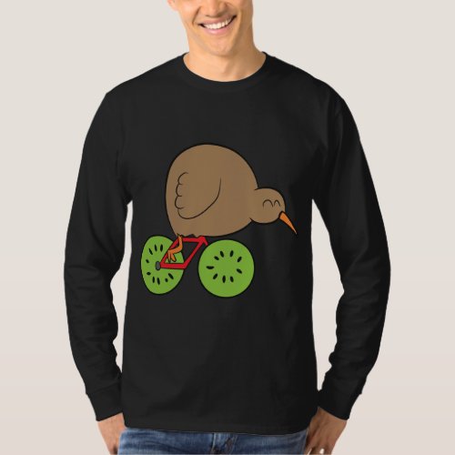 Kiwi Bird New Zealand Kiwi Bird and Kiwi Fruit Kiw T_Shirt