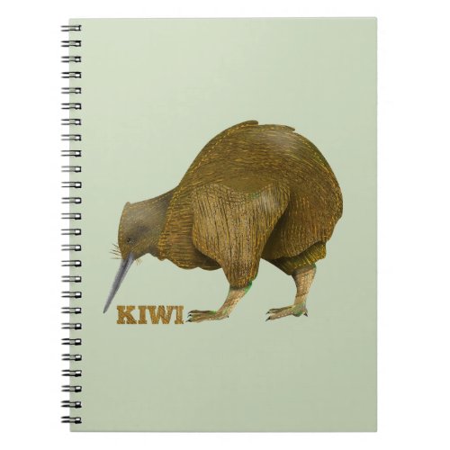 Kiwi bird New Zealand Notebook