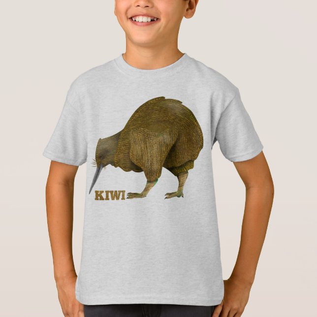Kiwi bird New Zealand T-Shirt (Front)