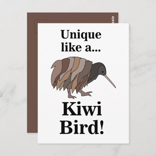 Kiwi Bird Postcard (Front/Back)