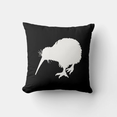 Kiwi Bird Throw Pillow