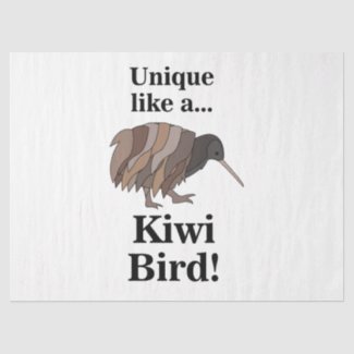 Kiwi Bird Tissue Paper