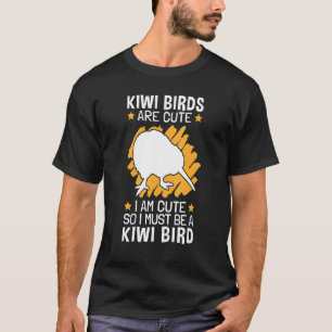 Kiwi Birds Are Cute New Zealand Kiwi T-Shirt