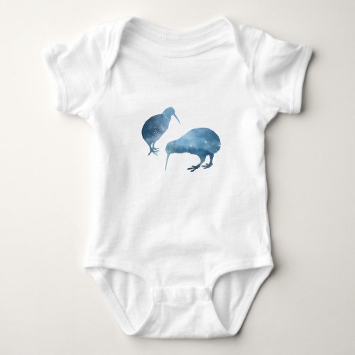 kiwi birds baby bodysuit