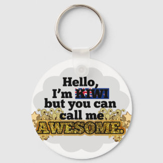 Kiwi, but call me Awesome Keychain