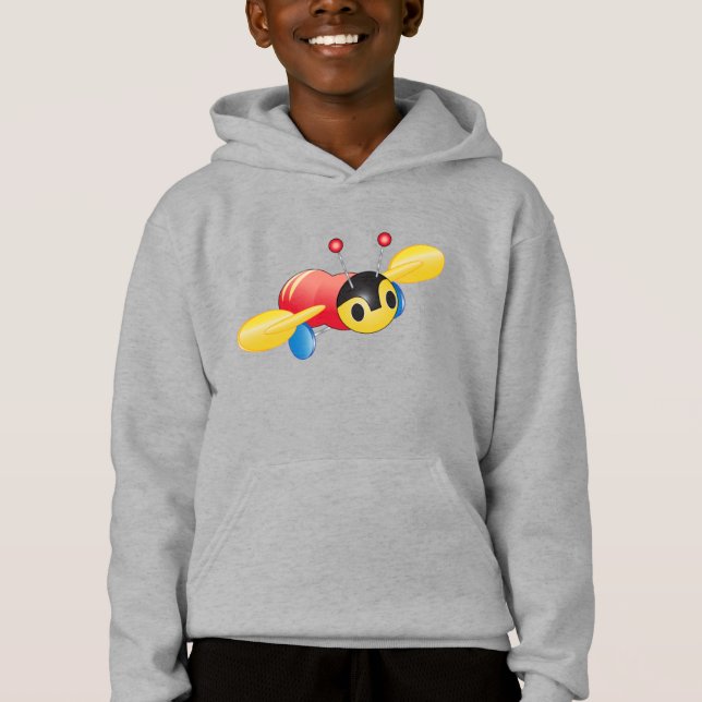 Kiwi Buzzy Bee Hoodie (Front)