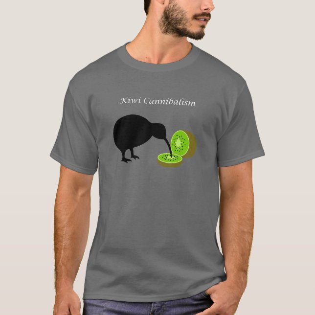Kiwi Cannibalism T-Shirt (Front)