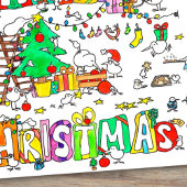 Kiwi Christmas greeting card by Nicole Janes