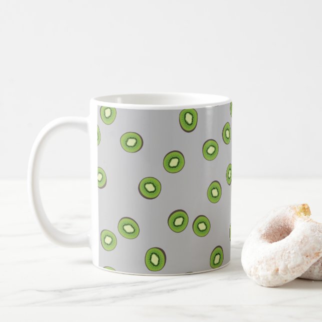 Kiwi Coffee Mug (With Donut)