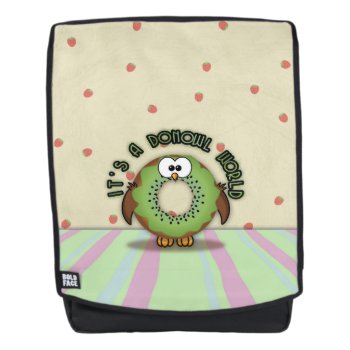 Kiwi Donowl Backpack by just_owls at Zazzle