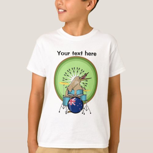 Kiwi Drumming T_Shirt