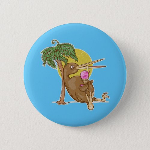 Kiwi eating an icecream button