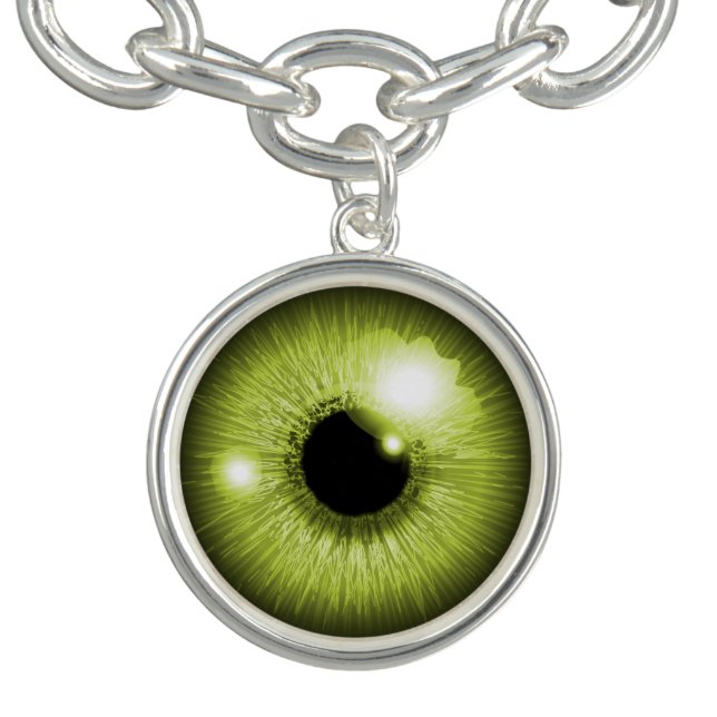 Kiwi Eye Charm Bracelet (Design)