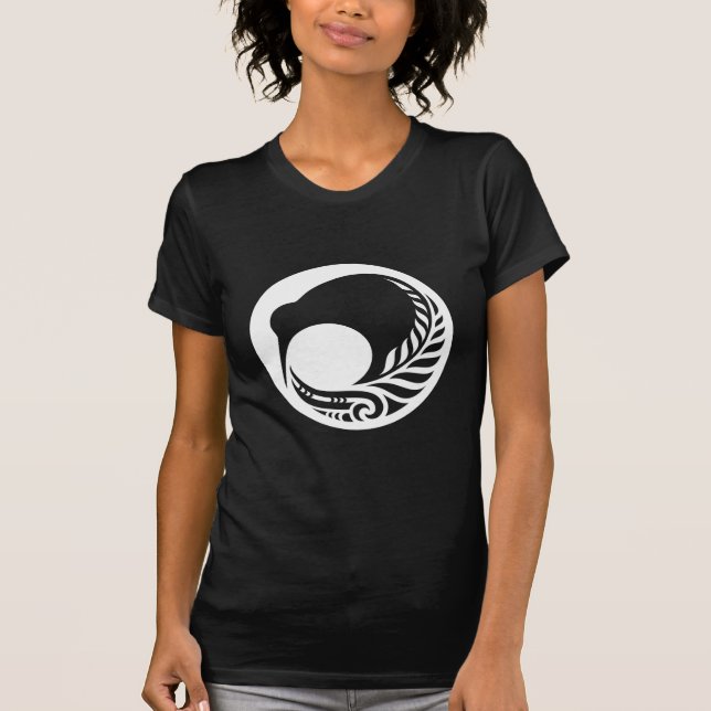 Kiwi Fern Disc T-Shirt (Front)