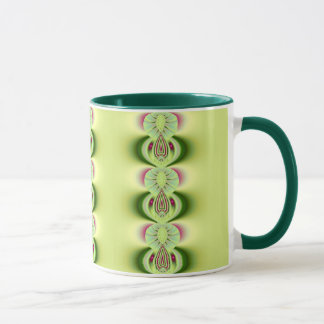 Kiwi Fine Fractal Art Mug